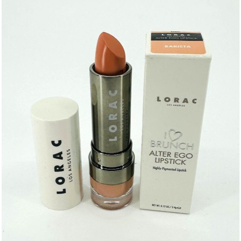 Lorac I Love Brunch Alter Ego Lipstick BARISTA Full Size 0.12 oz LTD ED *NIB
